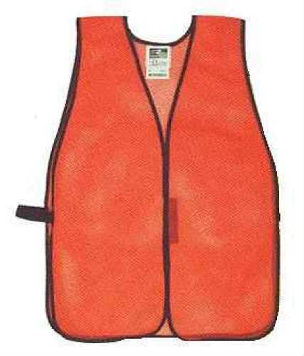 Radians Orange Safety Vest One Size Fits All SVO